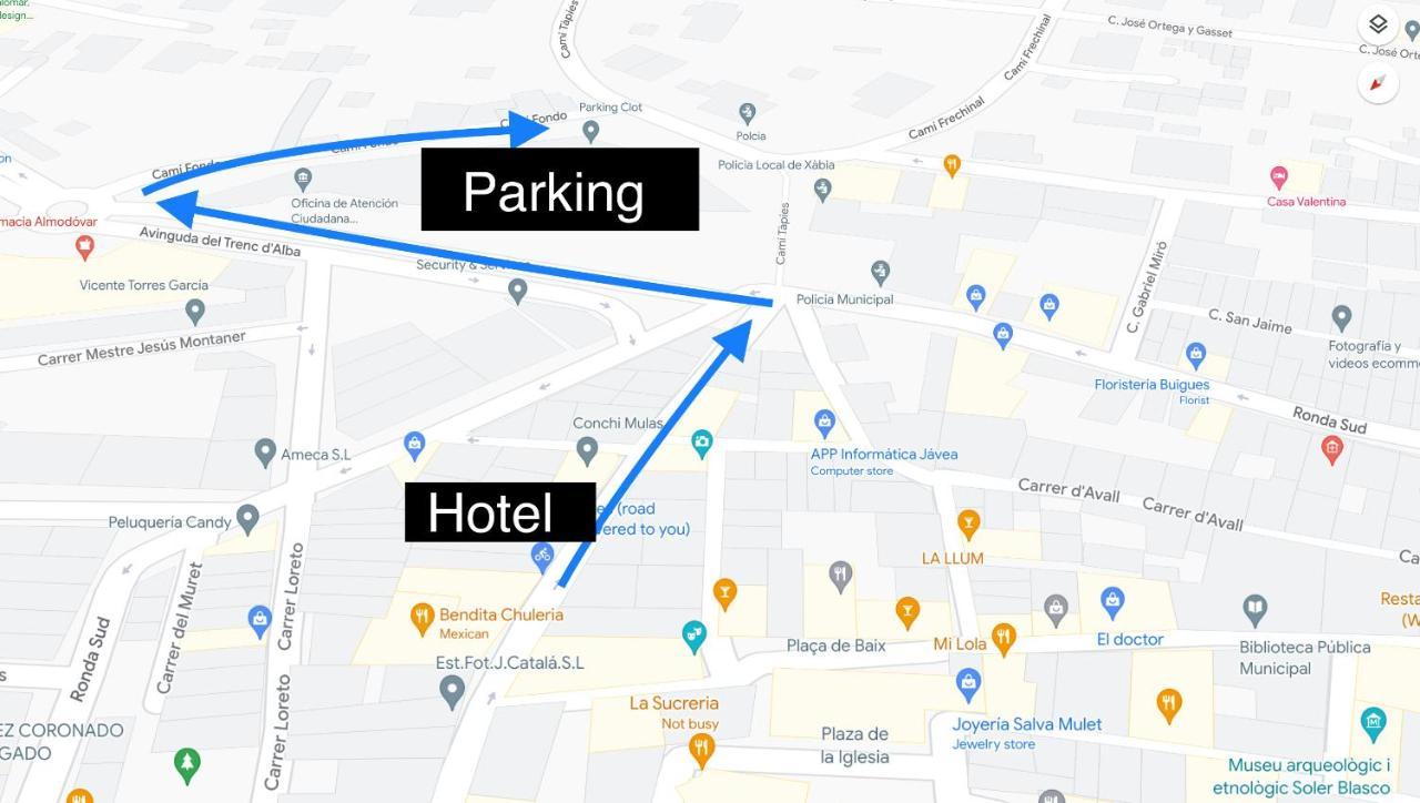 Jávea Blanca Boutique Hotel מראה חיצוני תמונה